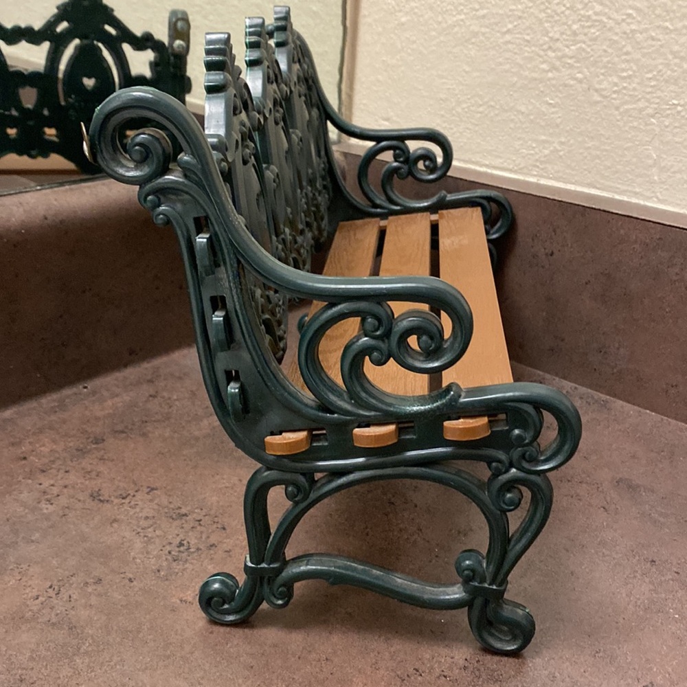 Homco Miniature bench - Picture 6 of 15